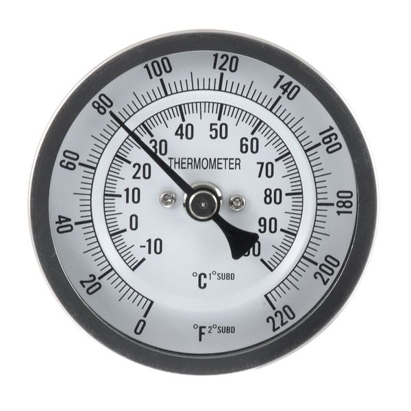 Hovedbilde Thermometer 136 mm, 1/2’’ MPT