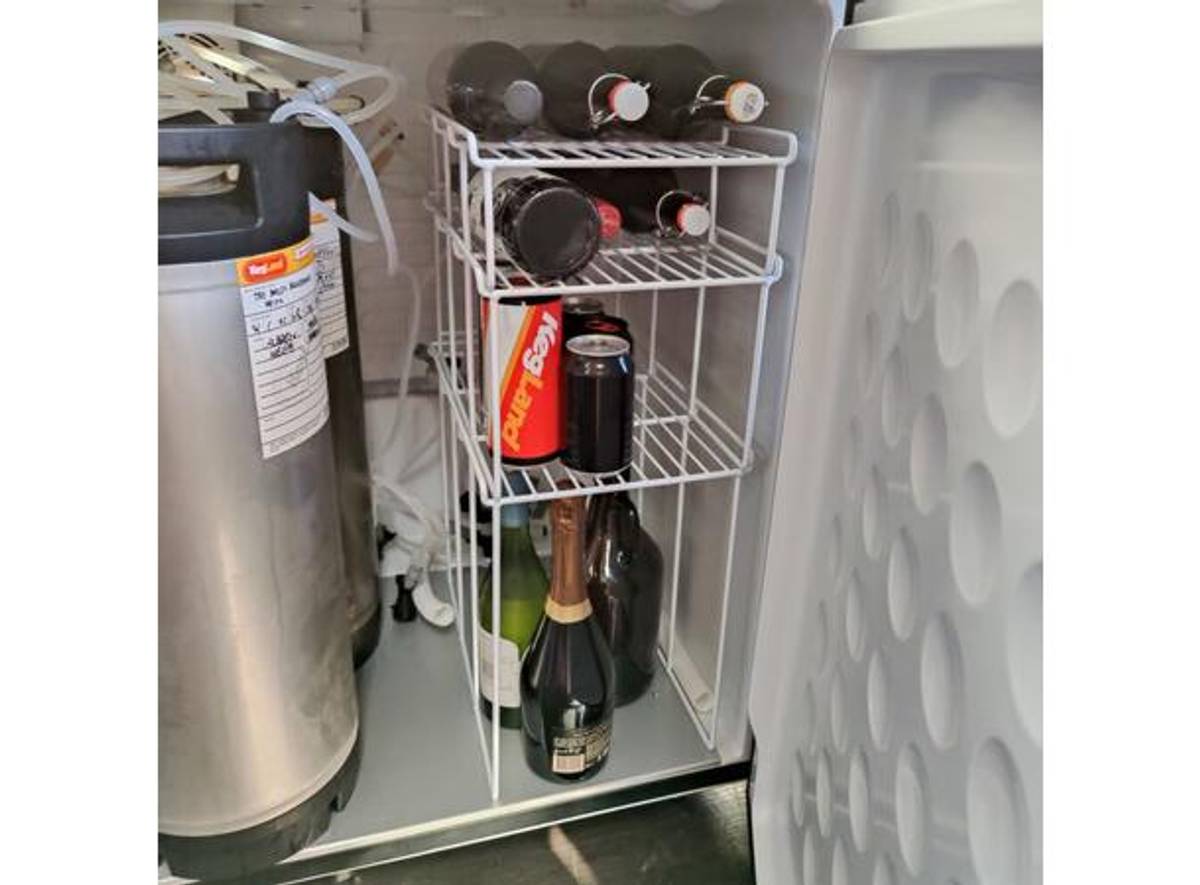 Kegerator innleggshylle
