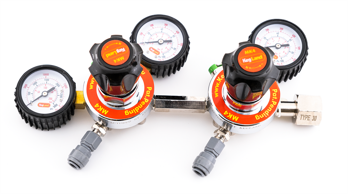  Dual Pressure CO2 regulator MK4