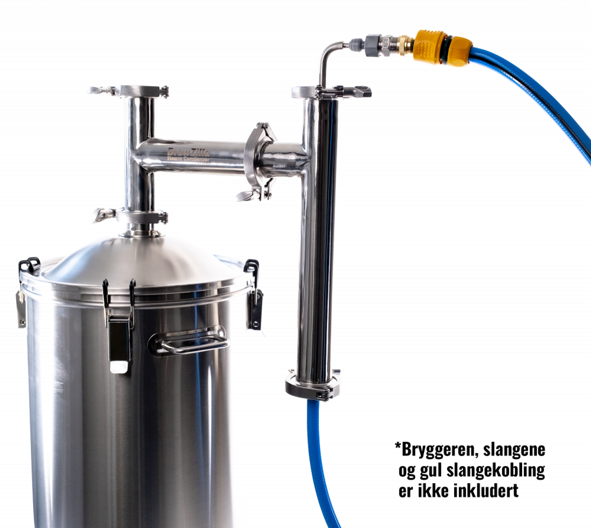 BrewZilla dampkondensator fra Kegland